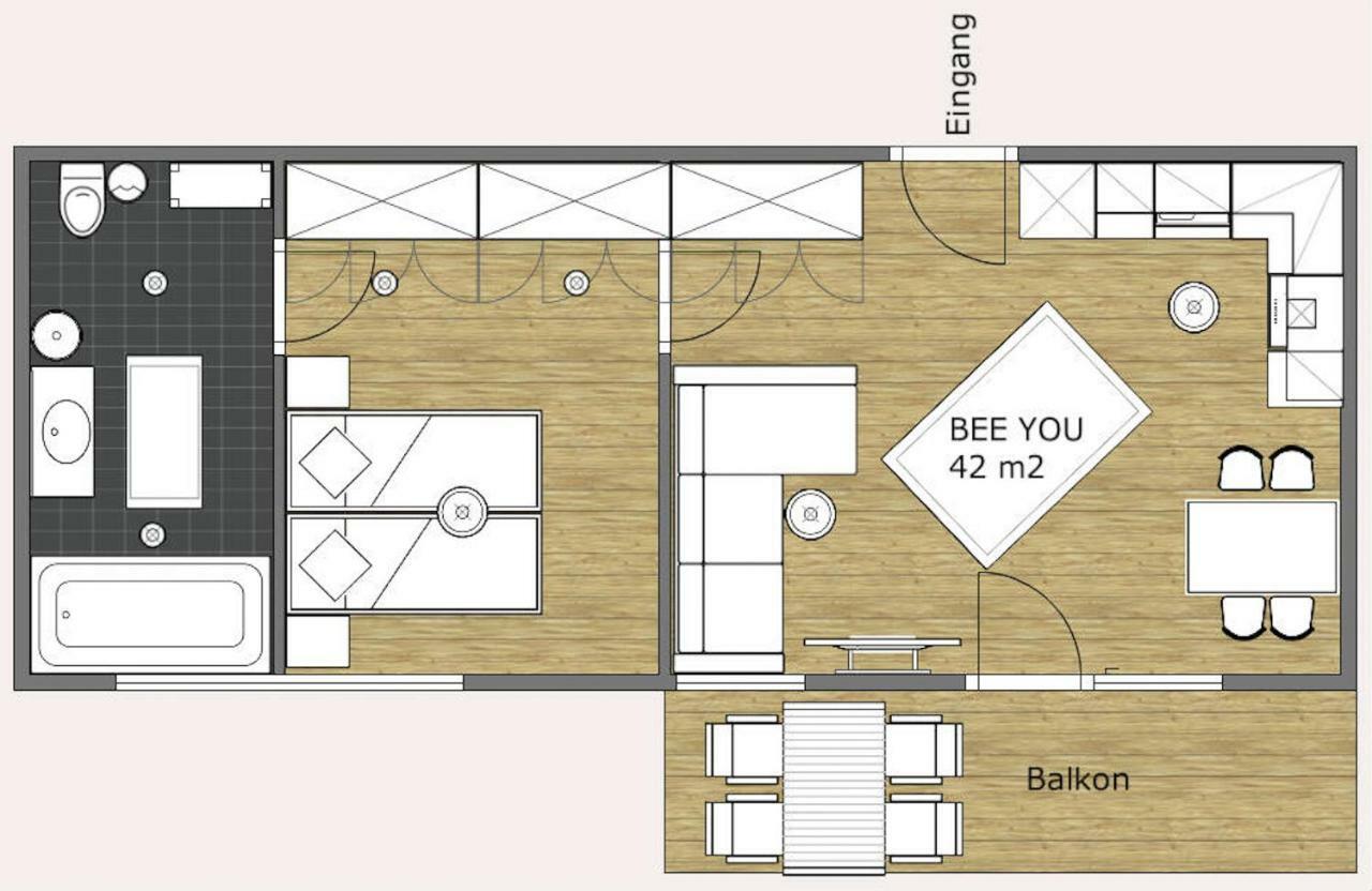 Bienenkunde Lunz Apartment Lunz am See Ngoại thất bức ảnh